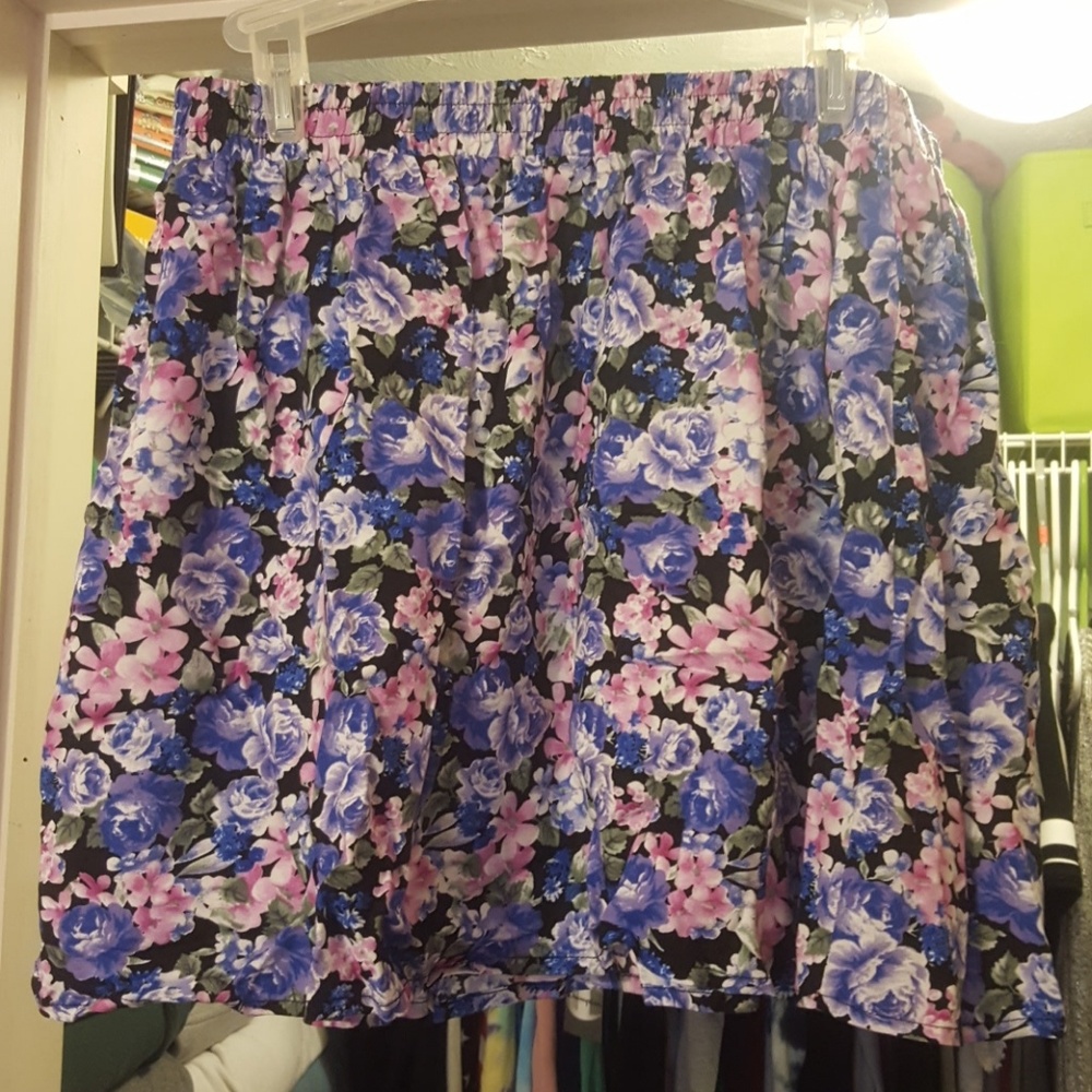 Floral skirt